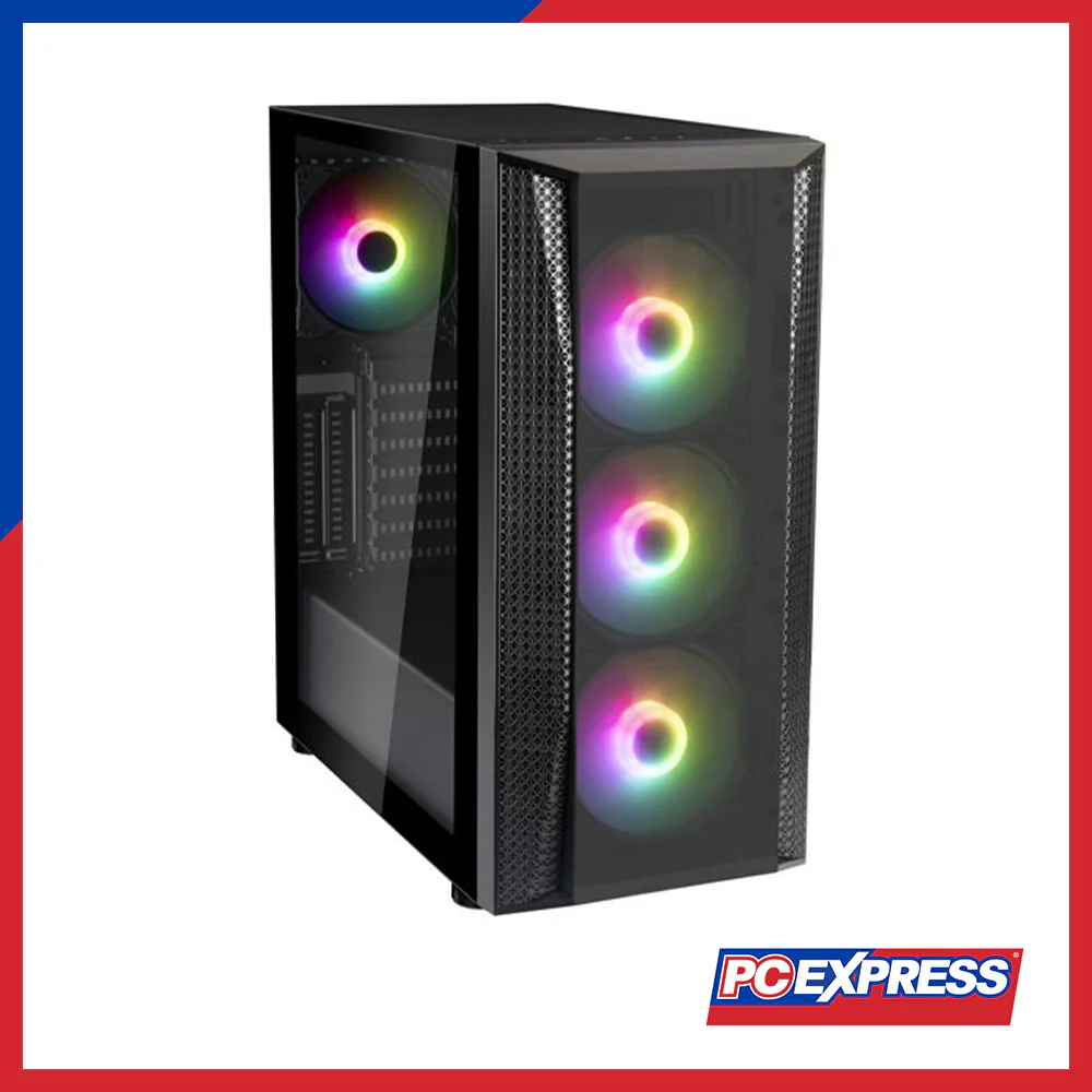 SILVERSTONE Fara B1 Pro V2 Tempered Glass ARGB PC Case - Black - Image 2