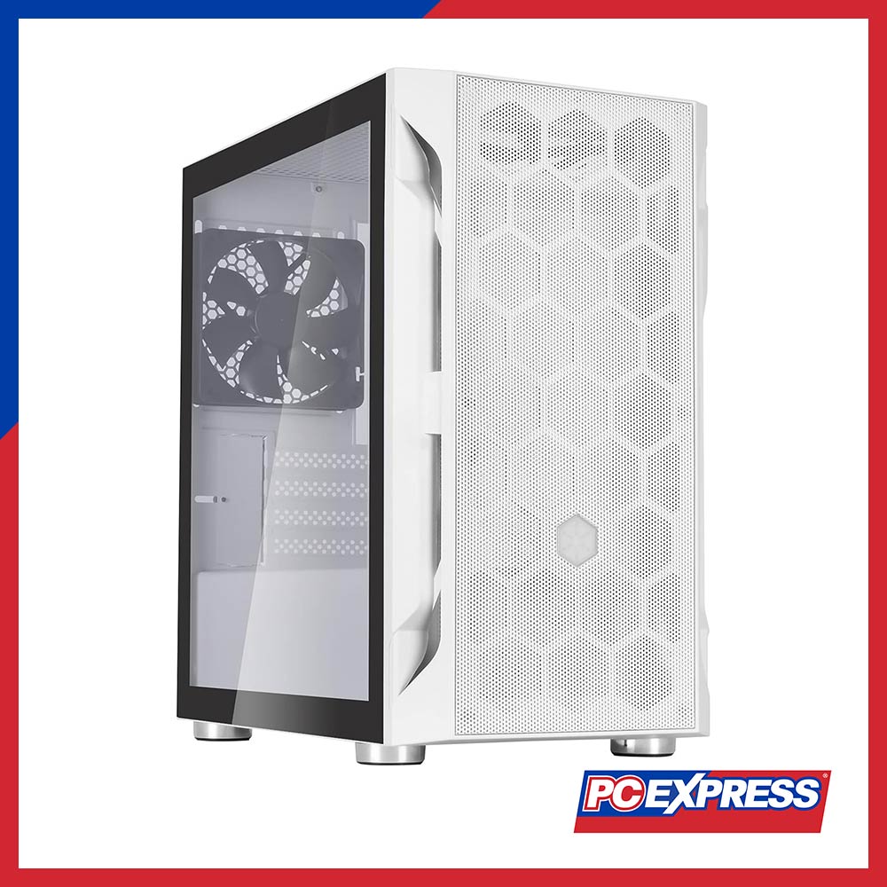 SilverStone FARA H1 M (SST-FAH1MW-G) Mesh Front M-ATX Chassis (White) - Image 2