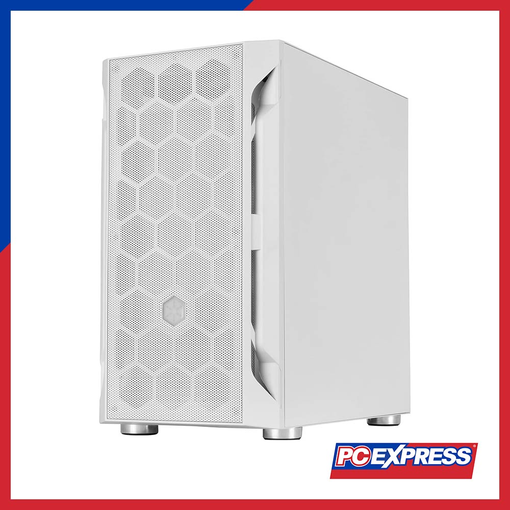 SilverStone FARA H1 M (SST-FAH1MW-G) Mesh Front M-ATX Chassis (White) - Image 3