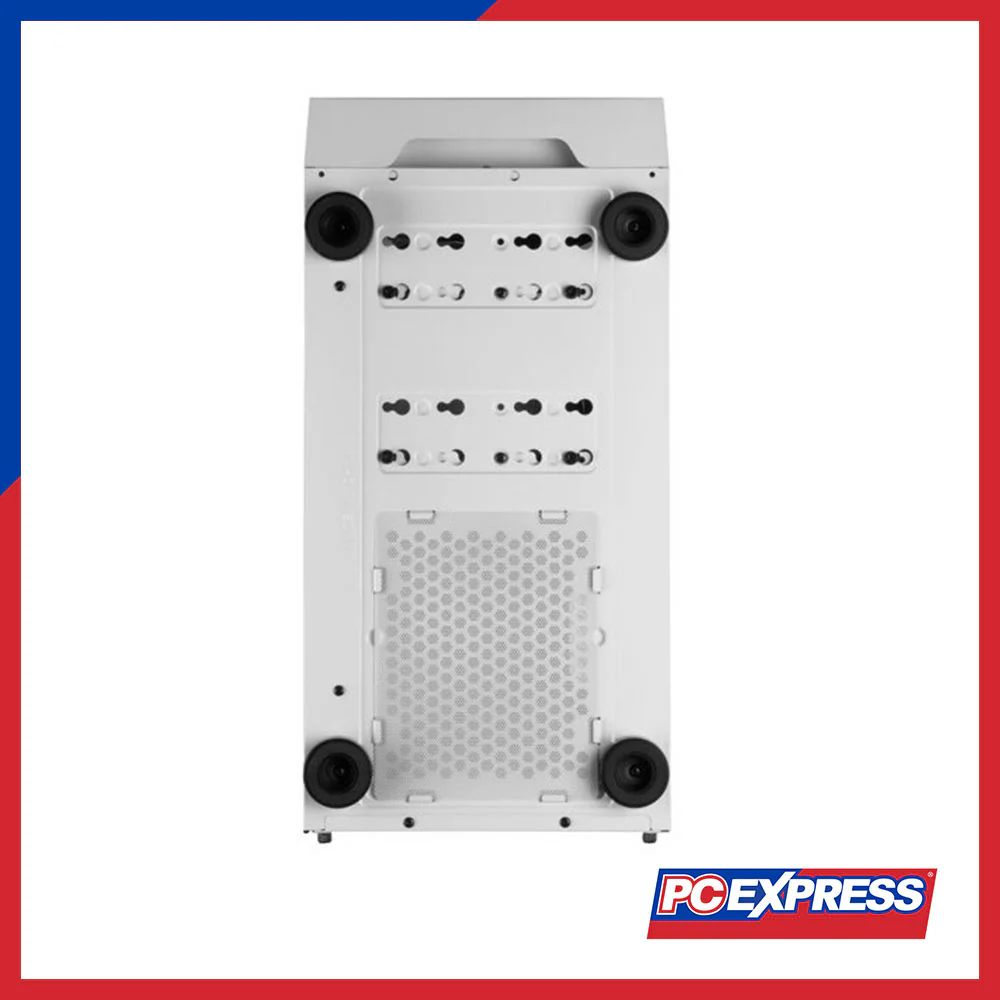 SILVERSTONE FARA R1 V2 TG Mesh Front Mid-Tower ATX Chassis (White) - Image 5