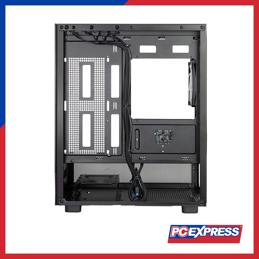 SILVERSTONE Lucid 04 Tempered Glass ARGB PC Case - Black - Image 7