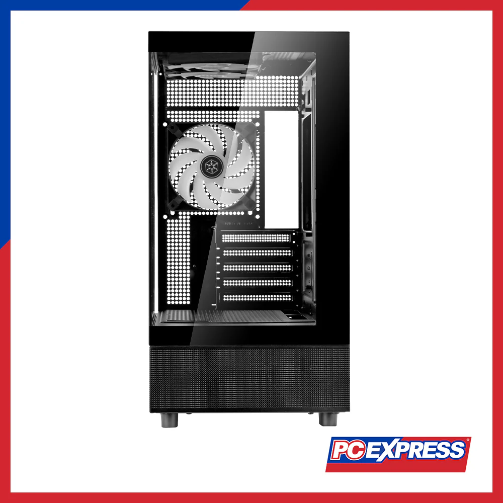 SILVERSTONE Lucid 04 Tempered Glass ARGB PC Case - Black - Image 8