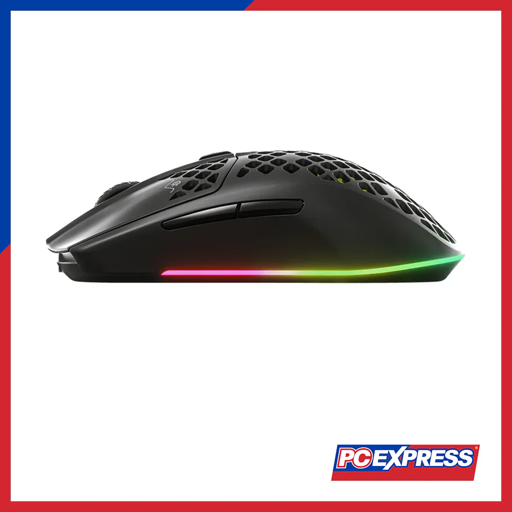 STEELSERIES Aerox 3 Onyx Wireless Gaming Mouse - Black (62612) - Image 5
