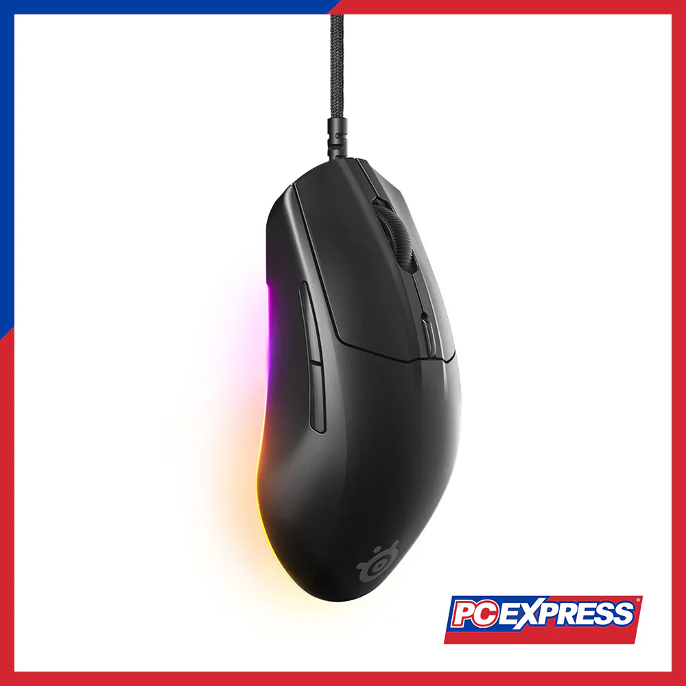 STEELSERIES Rival 3 Gen 2 Gaming Mouse - Black (62515) - Image 2