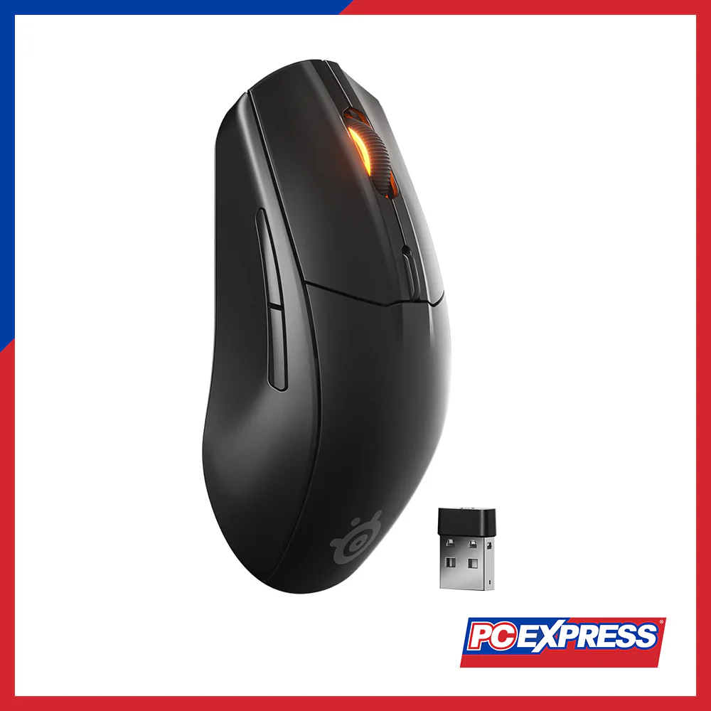 STEELSERIES Rival 3 Gen 2 Wireless Gaming Mouse - Black (62523)