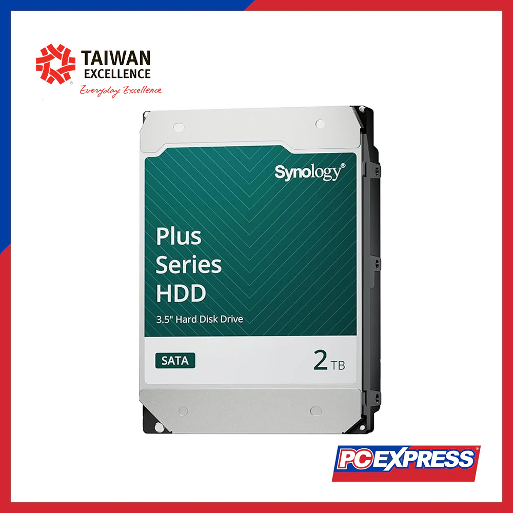 SYNOLOGY 2TB HAT3300-2T Plus Series 3.5" SATA HDD