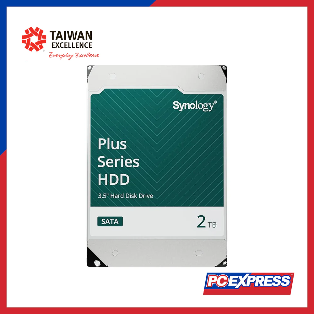 SYNOLOGY 2TB HAT3300-2T Plus Series 3.5" SATA HDD - Image 2