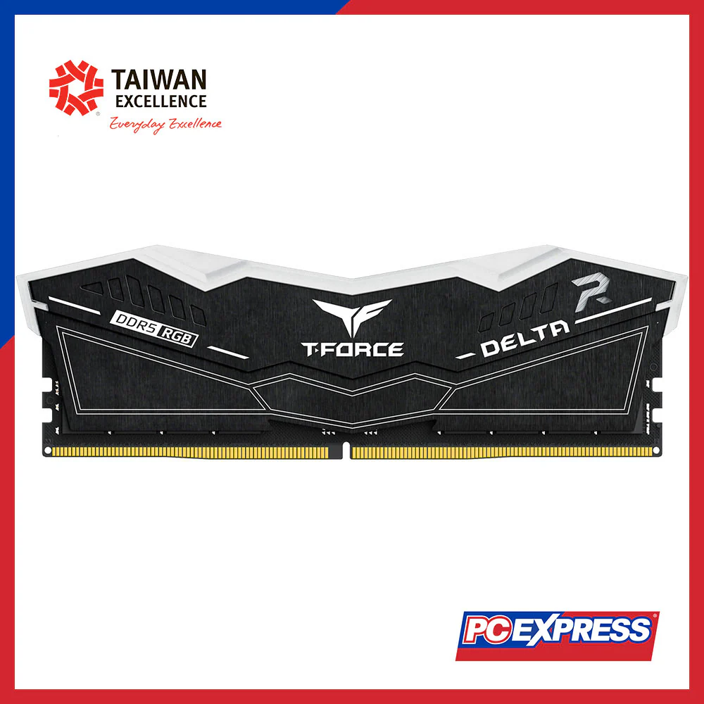 TEAMGROUP 64GB (2x 32GB) DDR5 6000MHz DELTA RGB Desktop Memory - Black - Image 5