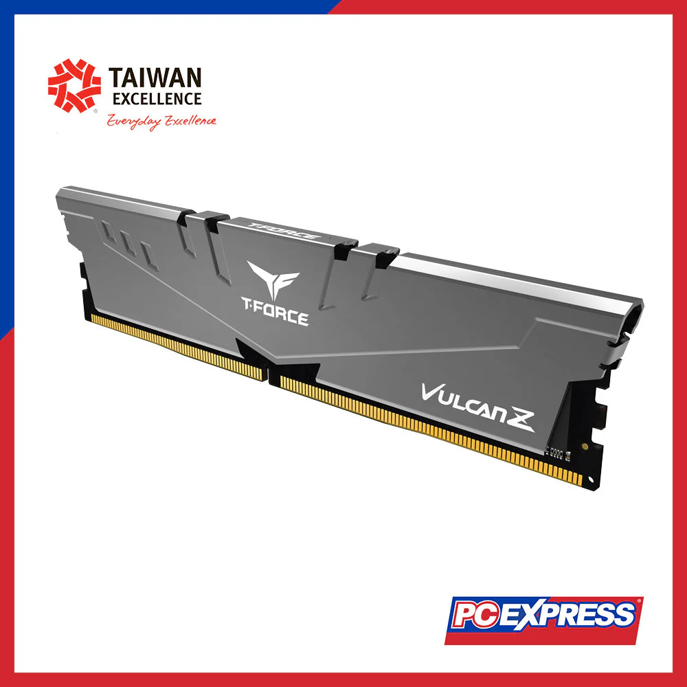 TEAMGROUP 8GB (1x8GB) DDR4 3200MHz VULCAN Z Gray (TLZGD48G3200HC16F01) Desktop Memory - Image 3
