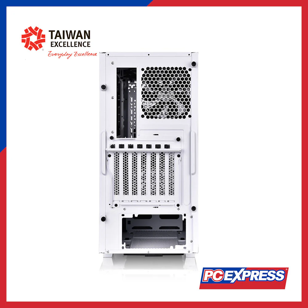 THERMALTAKE Divider 300 Air Tempered Glass Mid Tower Chassis - Snow Edition - Image 6