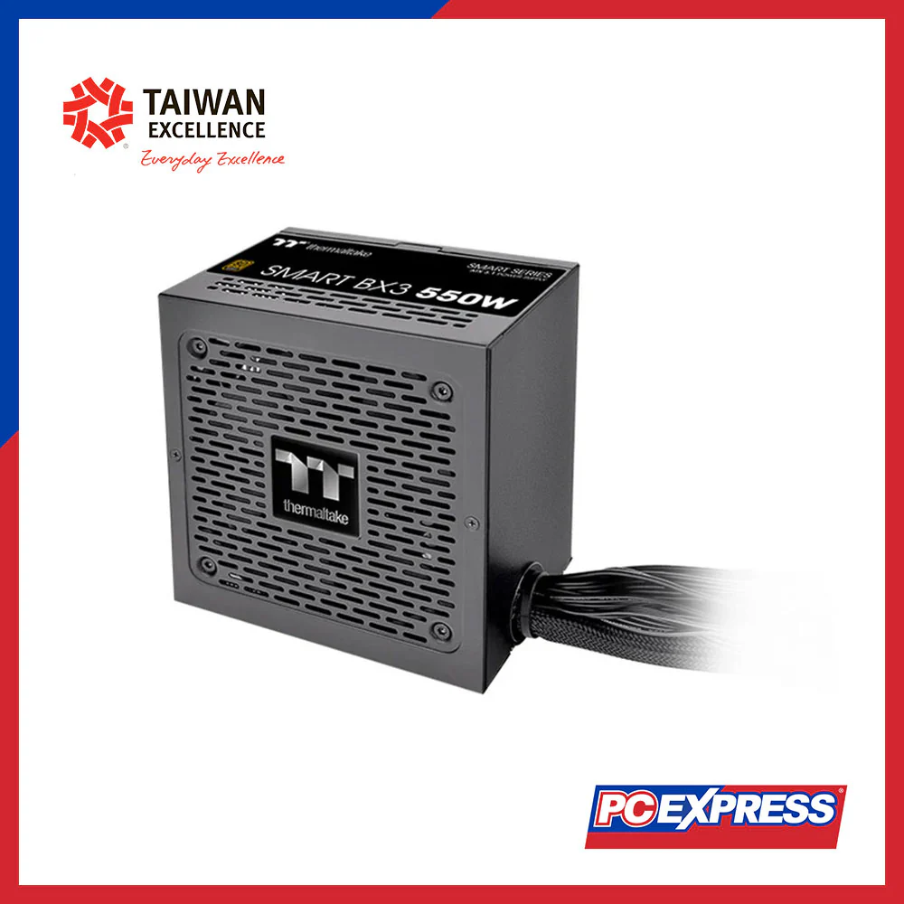 THERMALTAKE Smart BX3 550W 80+ Bronze ATX 3.1 Non-Modular Power Supply - Image 3