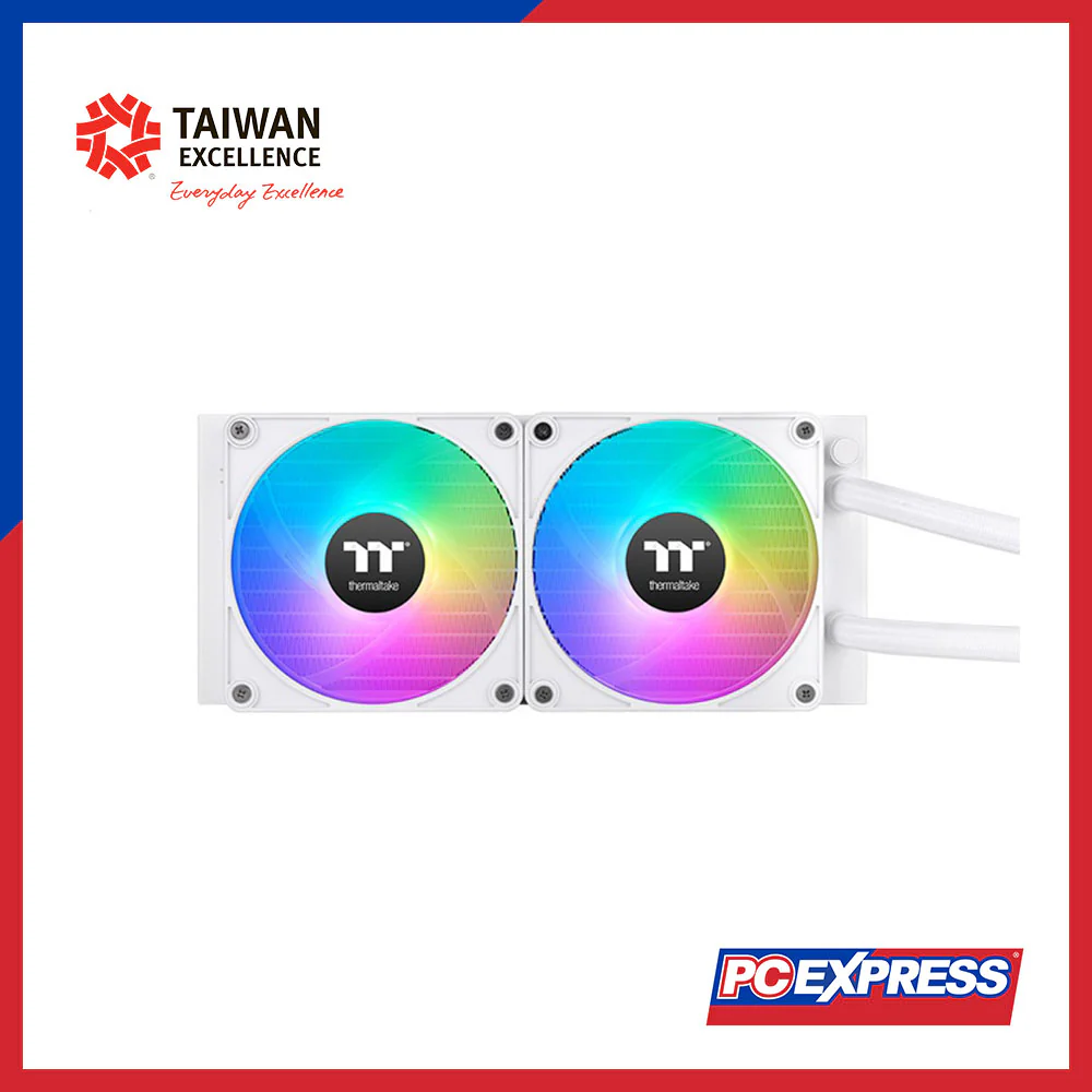 THERMALTAKE TH240 V2 Ultra EX ARGB Sync All-In-One Liquid Cooler Fan - Snow Edition - Image 4