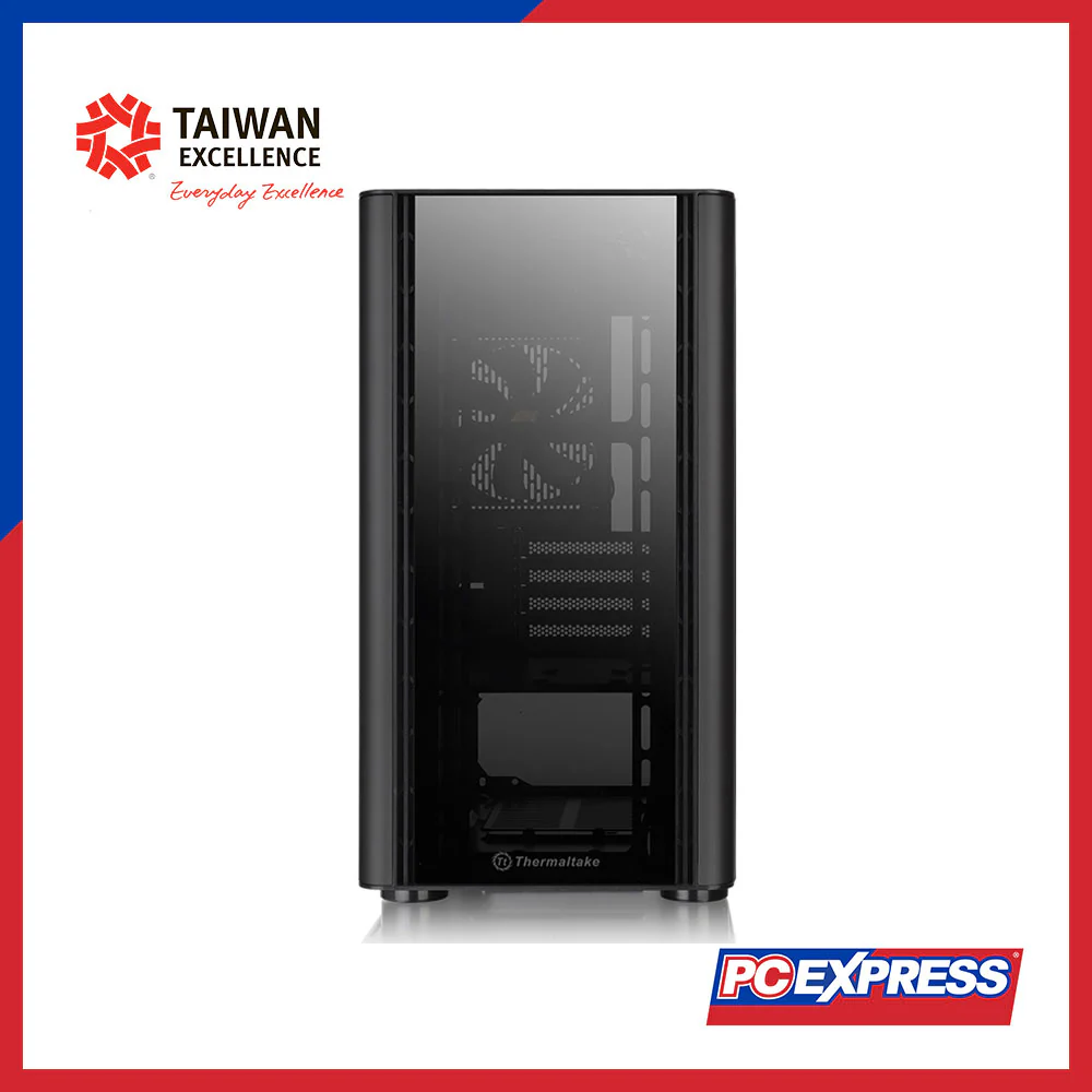 Thermaltake V150 Tempered Glass (CA-1R1-00S1WN-00) M-ATX Gaming Chassis - Image 2