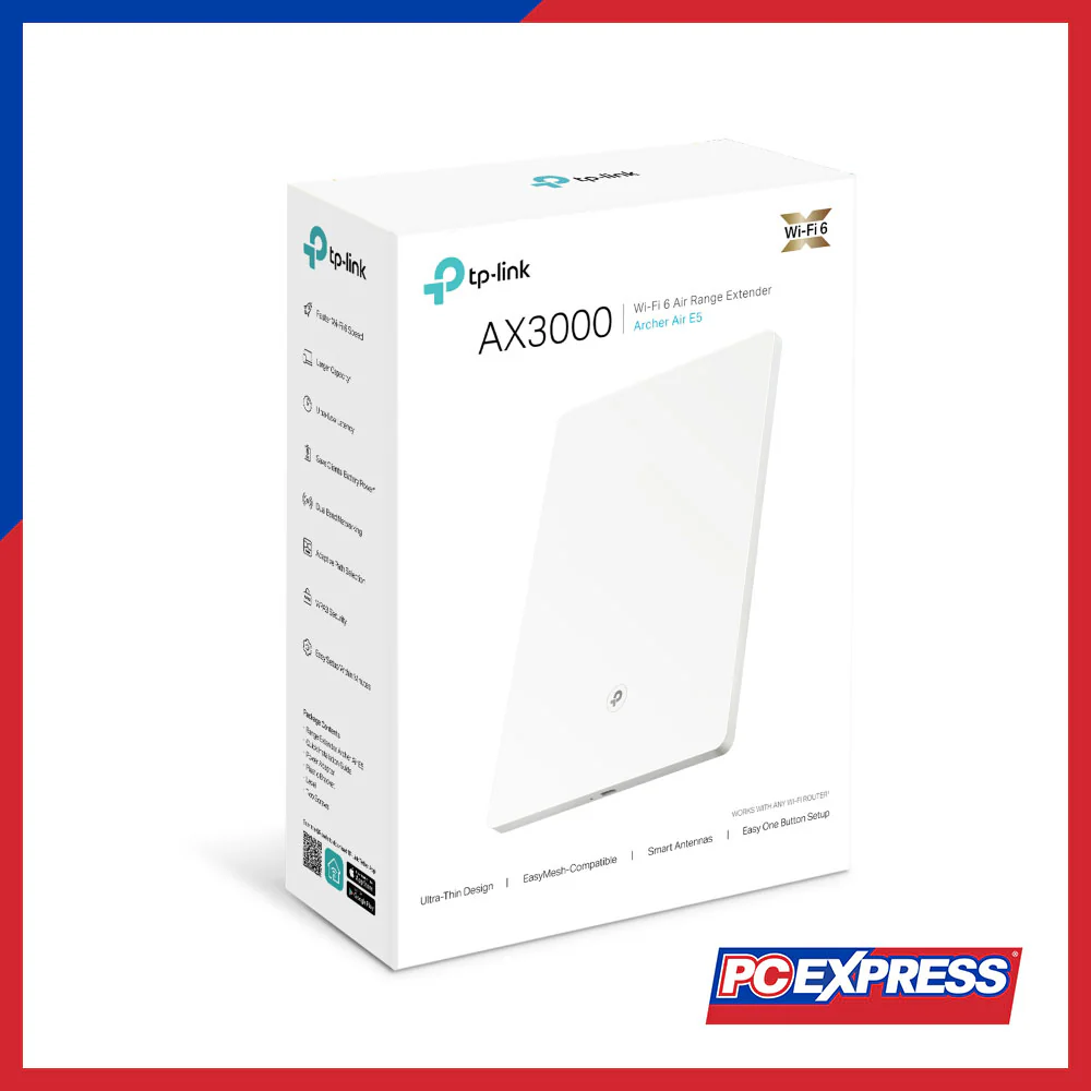 TP-LINK Archer Air E5 AX3000 Dual-Band Wi-Fi 6 Air Range Extender - Image 4