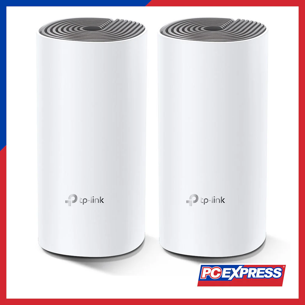 TP-LINK Deco E4 AC1200 Whole Home Mesh Wi-Fi System (2-Pack)