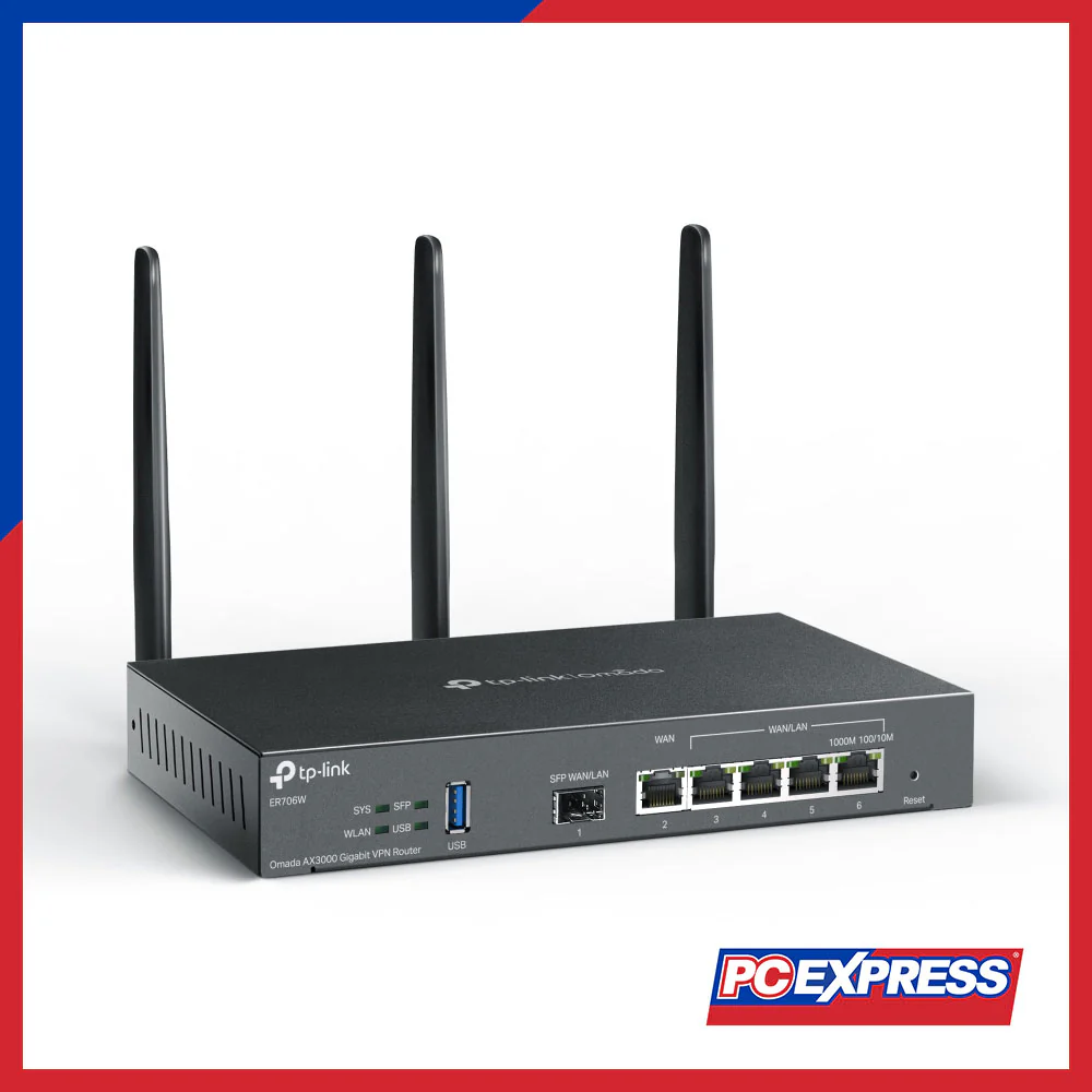 TP-LINK ER706W Omada AX3000 Gigabit VPN Router - Image 2