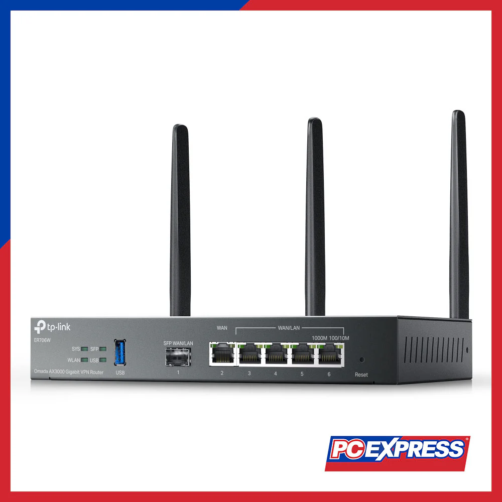 TP-LINK ER706W Omada AX3000 Gigabit VPN Router - Image 4