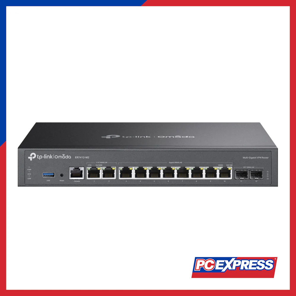 TP-LINK ER7412-M2 Omada Multi-Gigabit VPN Router