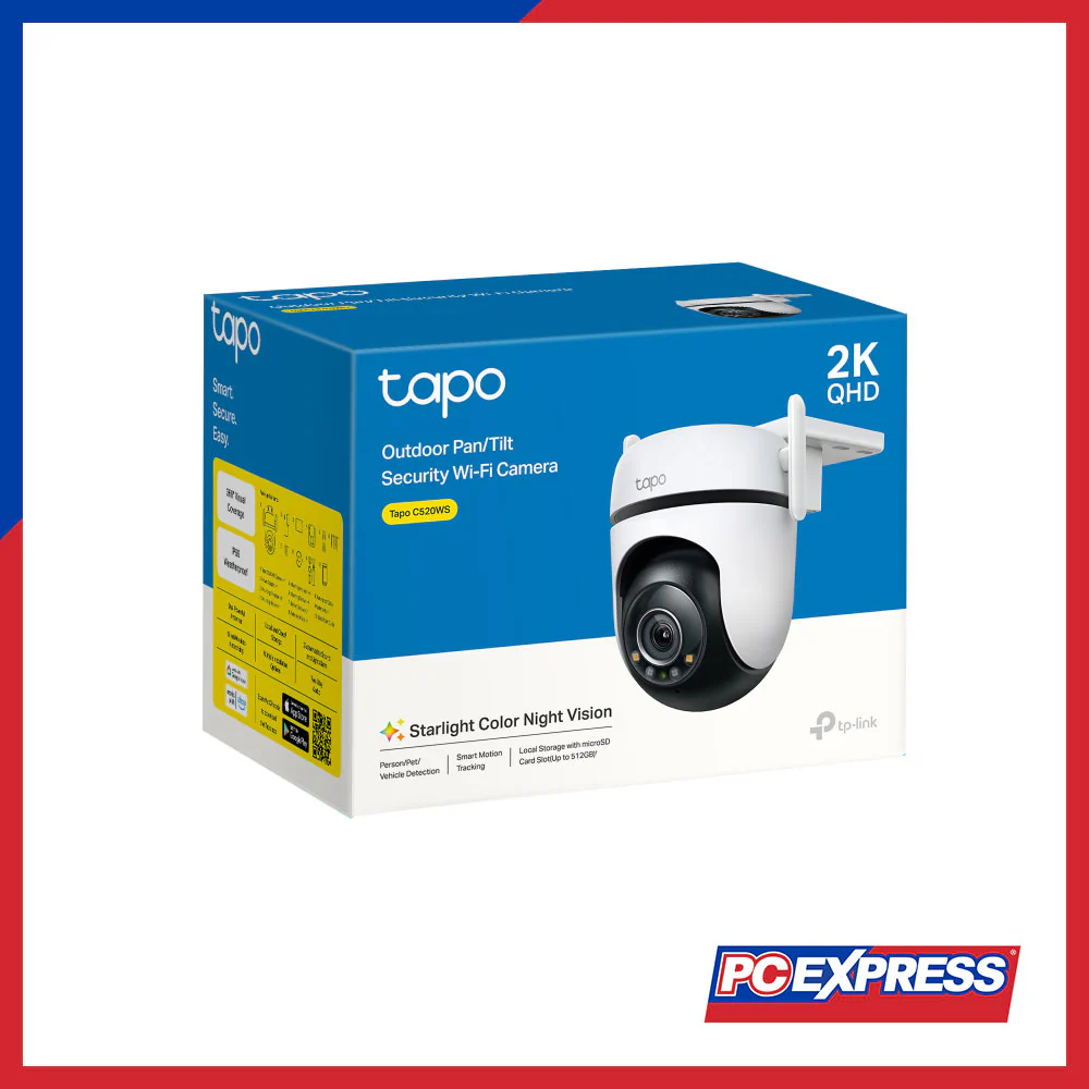 TP-Link Tapo C520WS Outdoor Pan/Tilt Security Wi-Fi Camera - Image 2