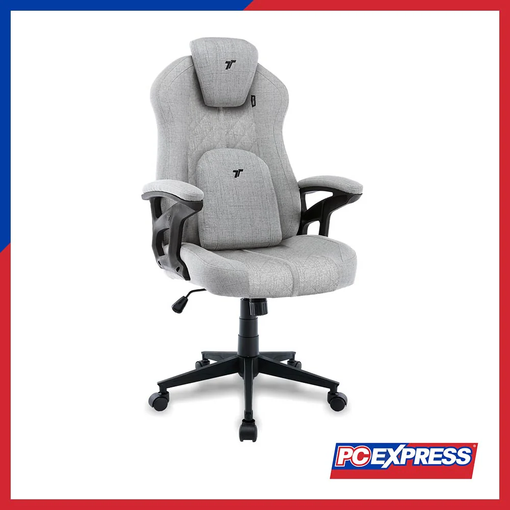 TTRacing Duo V4 Pro Air Threads Fabric Gaming Chair (Dawn Grey) - Image 2