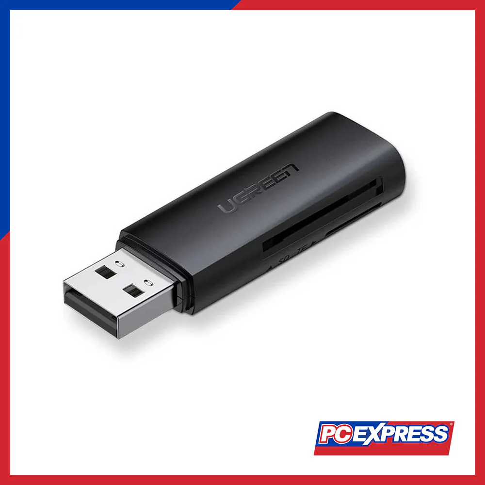 UGREEN CM264/60722 USB 3.0 Multifunction Card Reader For TF/SD - Black - Image 2