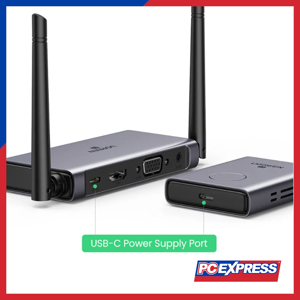 UGREEN CM506/50633A Wireless HDMI Extender Transmitter & Receiver (50M) - Image 2