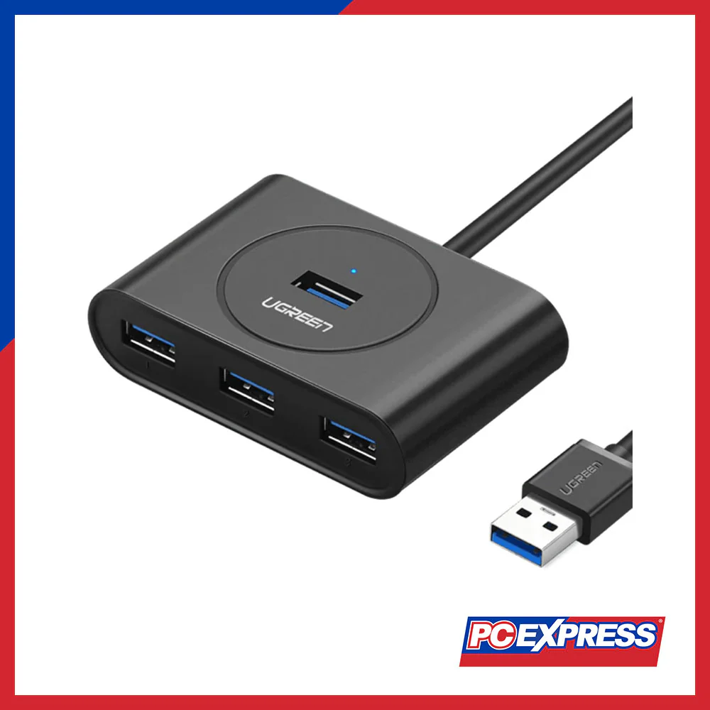 UGREEN (CR113/20291) 4-in-1 USB 3.0 Data Hub