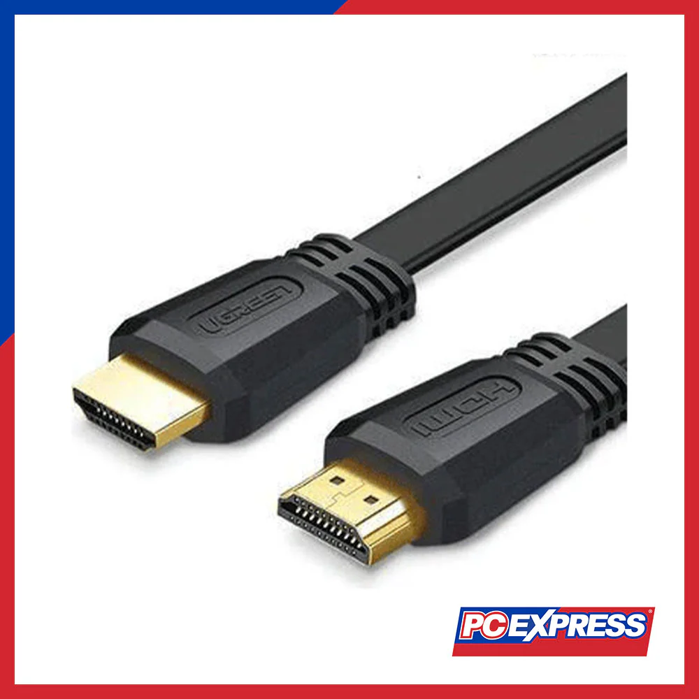 UGREEN (ED015/50819) HDMI Male To Male Flat Cable 1.5M (Black)