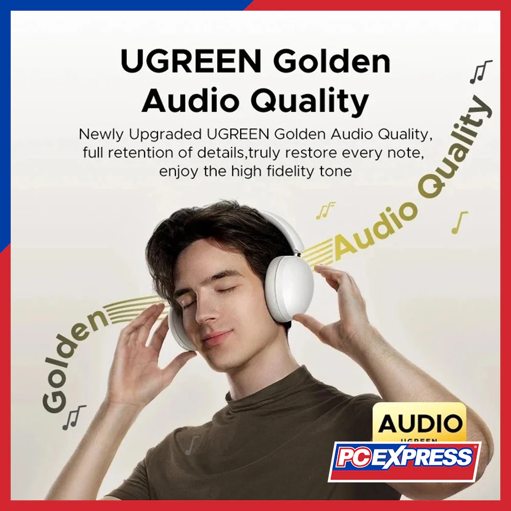 UGREEN HiTune Studio Max2 Headphones (HP205/45018) - Black - Image 3