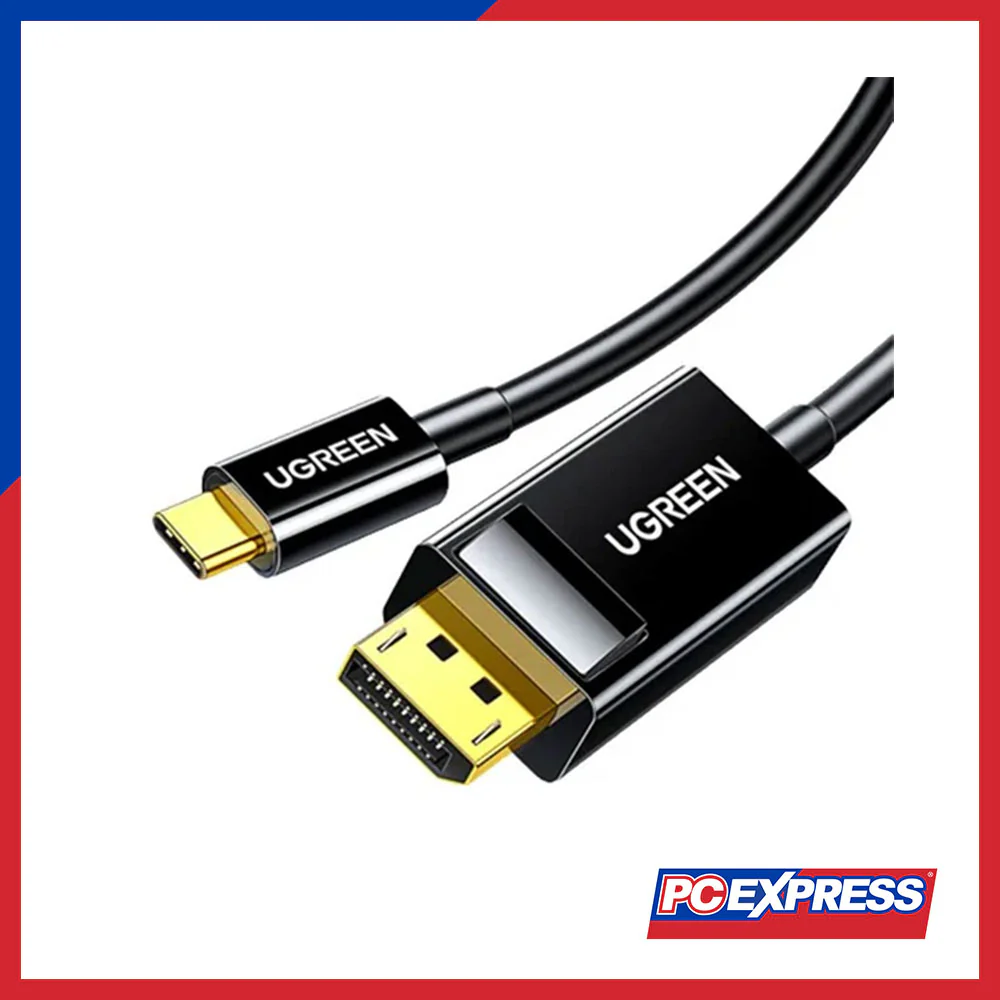 UGREEN (MM139/50994) USB-C To Display Port Cable 1.5M (Black) - Image 2