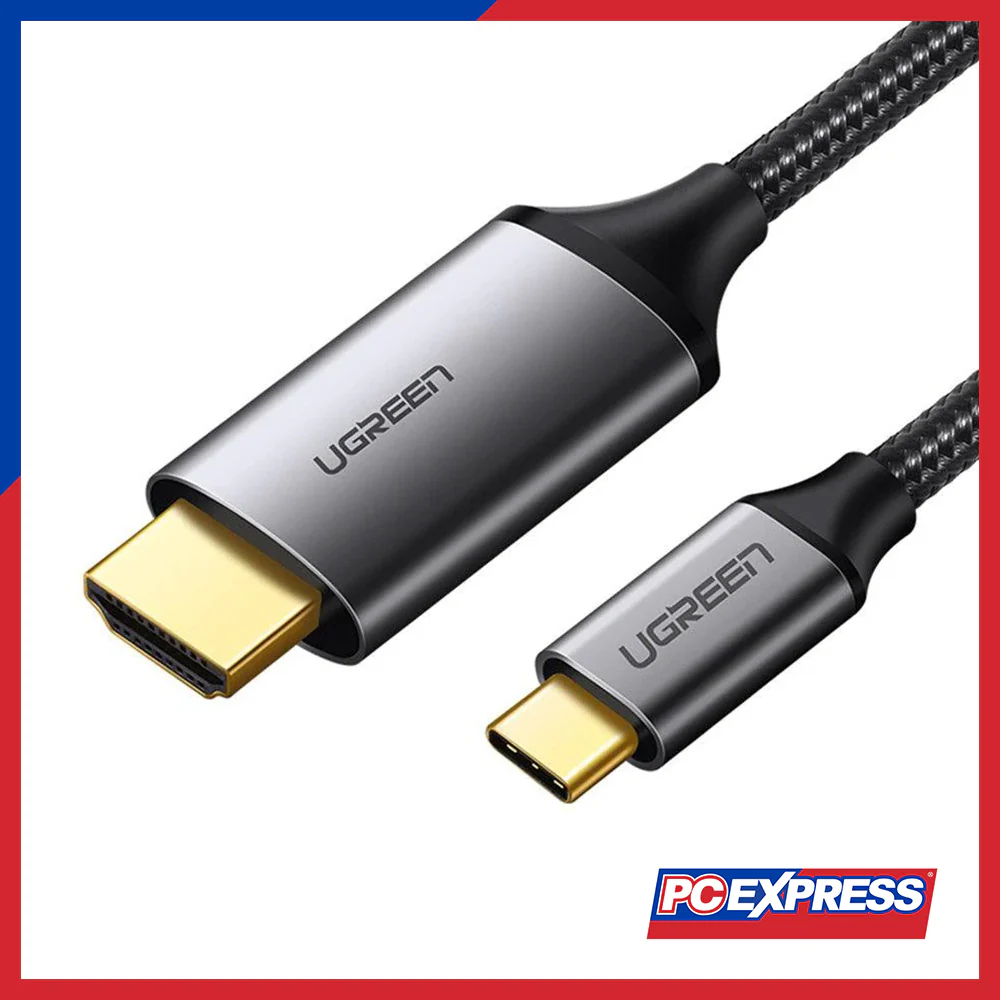 UGREEN MM142/50570 USB-C To HDMI Cable 1.5M - Gray/Black - Image 2