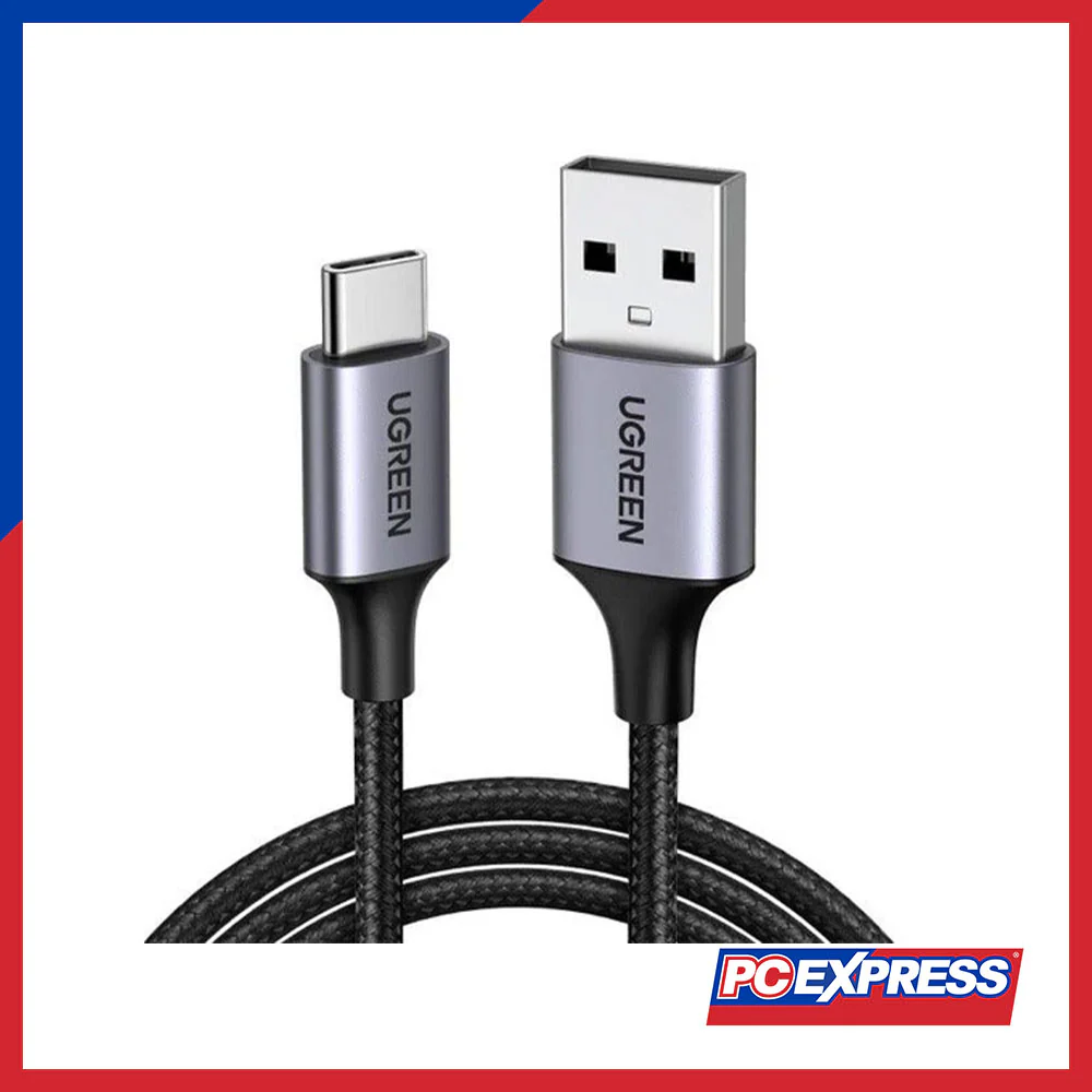 UGREEN (US288/60128) USB-C Male To USB-A 2.0 Male Cable 2m (Black) - Image 2