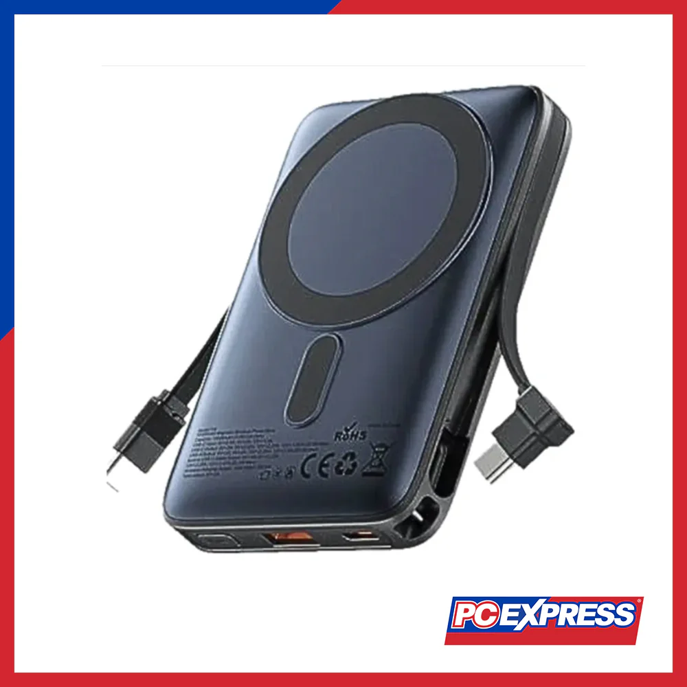 VENTION Magnetic Wireless Powerbank (I16L0) 10000mAH - Dark Blue