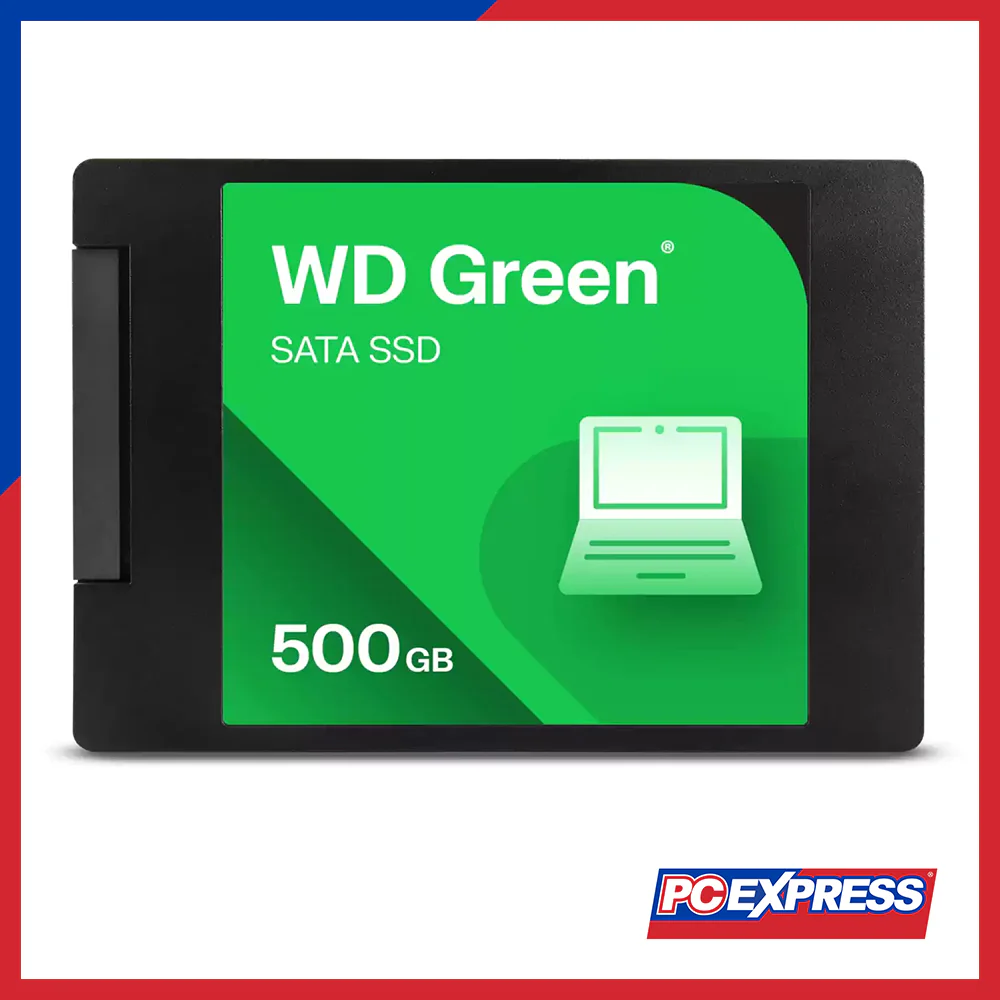 WESTERN DIGITAL 500GB 2.5" Solid State Drive - Green