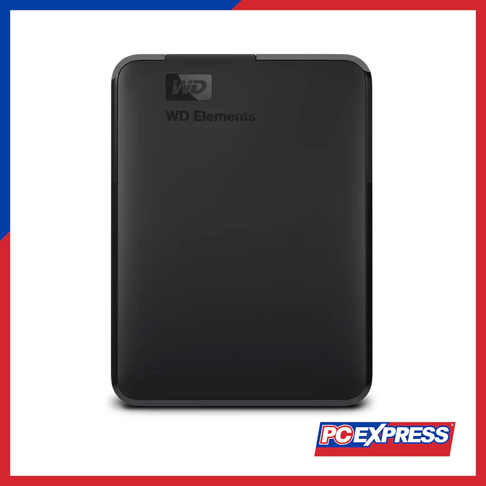 WESTERN DIGITAL Elements Portable 1TB USB 3.0 Black External Hard Drive