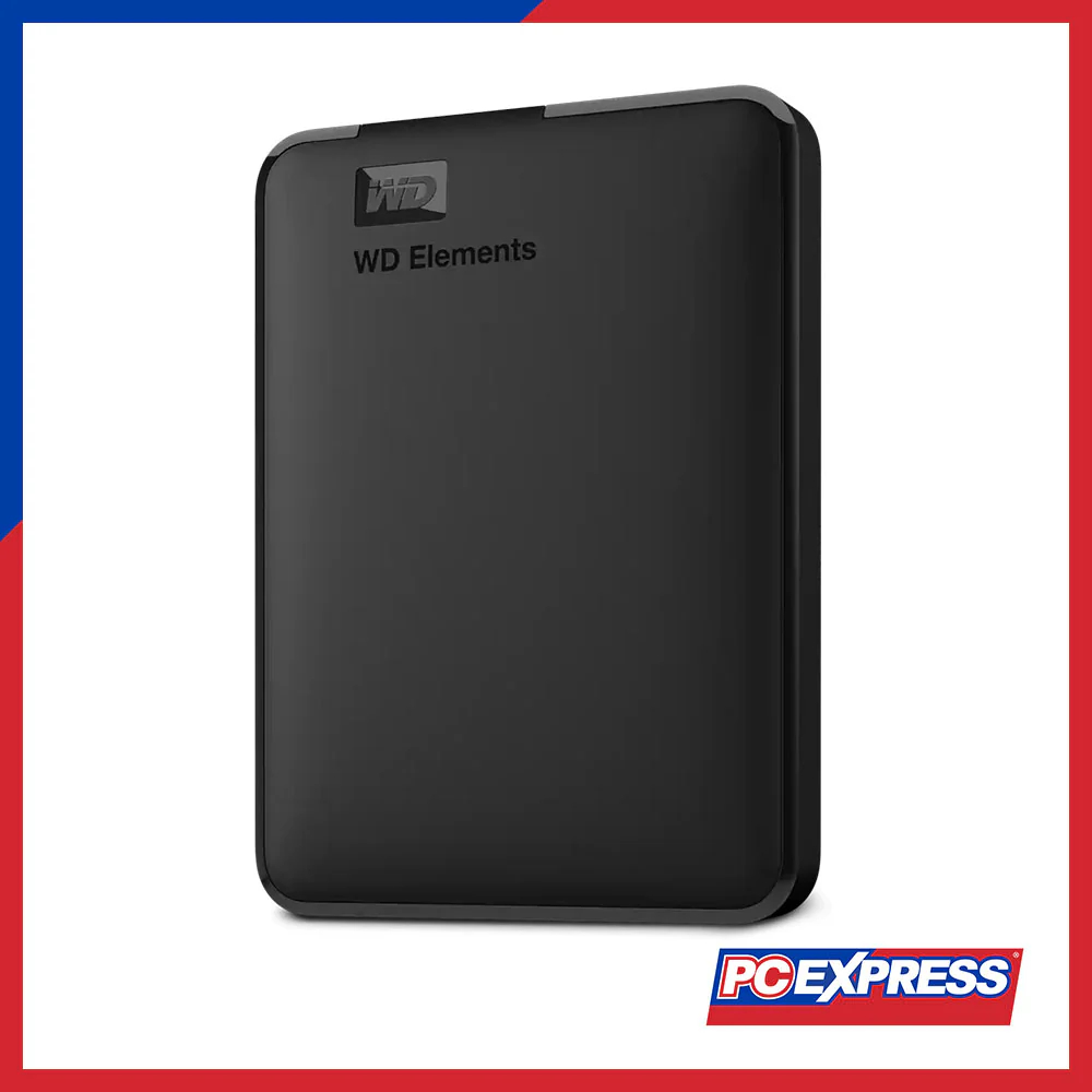 WESTERN DIGITAL Elements Portable 1TB USB 3.0 Black External Hard Drive - Image 2